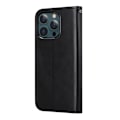 Pikkukuva 3 / 5: Perhoskuvioitu nahkakotelo iPhone 13 Pro Max - Musta