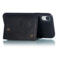 Miniatyrbillede 5 af 6: Etui med pung til iPhone XR Sort