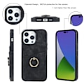 Miniatyrbillede 9 af 9: iPhone 14 Pro Max Kortlomme Skal Ring Sort