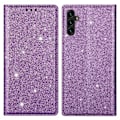 Pikkukuva 1 / 7: Glitter-lompakkokotelo Samsung Galaxy A15 Lila