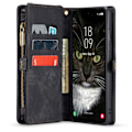 Pikkukuva 4 / 10: CaseMe Multi-Slot 2 i 1 Plånboksfodral Samsung Galaxy A35 Musta