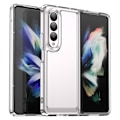 Miniatyrbild 1 av 7: Edge Crystal Hybrid Case Samsung Galaxy Z Fold 4 Transparent
