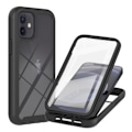 Pikkukuva 1 / 6: 360 Full Cover Edge Case iPhone 12 Mini Musta