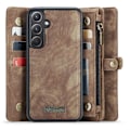 Pikkukuva 2 / 10: CaseMe Multi-Slot 2 i 1 Plånboksfodral Samsung Galaxy A35 Ruskea