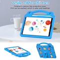Miniatyrbillede 7 af 7: Stødsikkert EVA-cover til iPad 10.2 9. generation (2021) Kickstand Blå
