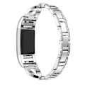 Miniatyrbillede 3 af 4: Rhinestone Krystalarmbånd Fitbit Charge 2 Sølv
