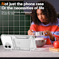 Miniatyrbillede 9 af 9: Skal med kortholder kickstand til iPhone 16 Transparent