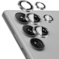 Miniatyrbillede 1 af 7: Hat Prince Linsebeskyttelse Hærdet Glas Samsung Galaxy S25 Ultra Grå