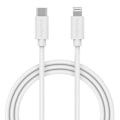 Miniatyrbillede 1 af 3: Smartline Lightning-kabel til USB-C 3A 3m Hvid