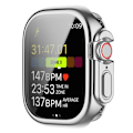 Miniatyrbild 4 av 8: Heltäckande TPU Skal Apple Watch Ultra 2 49mm Silver