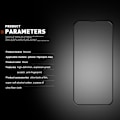 Miniatyrbillede 3 af 7: Mocolo Heltäckende Hærdet Glas Skærmbeskytter iPhone 14 Pro Max Sort