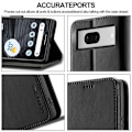Miniatyrbillede 5 af 7: LC.IMEEKE Pungetui Google Pixel 7 Sort