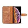 Pikkukuva 2 / 8: DG.MING 2-in-1 Magnet Plånbok iPhone XS Max Cognac