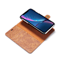 Miniatyrbild 3 av 8: DG.MING 2-in-1 Magnet Wallet iPhone XR Cognac