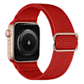 Pikkukuva 2 / 5: Elastinen Nylon-ranneke Apple Watch Series 10 46mm Punainen