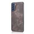 Miniatyrbild 3 av 8: DG.MING 2-in-1 Magnet Wallet Samsung Galaxy S21 FE Brun