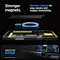 Miniatyrbillede 9 af 9: Spigen iPhone 16 Pro Max Cover Rugged Armor MagSafe Sort