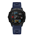 Pikkukuva 5 / 5: Silikoniranneke Garmin Fenix 6X/6X Pro/7X Tummansininen