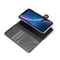 Miniatyrbillede 3 af 8: DG.MING 2-i-1 Magnet Pung iPhone XR Sort