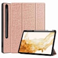 Miniatyrbillede 1 af 7: Etui Tri-Fold Galaxy Tab S7 Plus/S8 Plus 12.4 Med S Pen-holder
