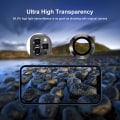 Pikkukuva 4 / 6: Hat Prince - Linssi suoja karkaistu lasi iPhone 15 Pro/15 Pro Max Multif