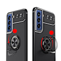 Miniatyrbillede 2 af 6: Etui med Ringholder til Samsung Galaxy S21 FE Sort
