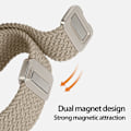 Miniatyrbild 4 av 9: Dux Ducis Elastic Nylon Woven Strap Apple Watch Series 10 42mm B