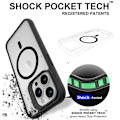 Pikkukuva 7 / 7: Magneettinen MagSafe-kuori iPhone 16 Prolle, musta