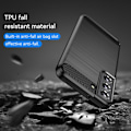 Miniatyrbillede 6 af 7: Carbon Shockproof TPU Cover Samsung Galaxy S23 Plus Sort