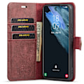 Miniatyrbild 5 av 10: DG.MING 2-in-1 Magnet Wallet Samsung Galaxy S22 Red