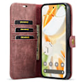 Miniatyrbild 2 av 10: DG.MING 2-in-1 Magnet Wallet Google Pixel 9 Red