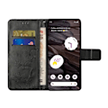 Miniatyrbillede 3 af 3: Læderetui Sommerfugle Google Pixel 8a Sort