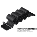 Miniatyrbillede 3 af 3: Milanese Loop Armbånd Apple Watch 38/40/41mm Sort