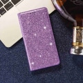 Miniatyrbild 6 av 8: Glitter Plånboksfodral Samsung Galaxy A14 Lila