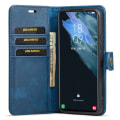 Miniatyrbild 2 av 10: DG.MING 2-in-1 Magnet Wallet Samsung Galaxy S24 Blue