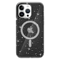 Miniatyrbillede 1 af 4: Glitter MagSafe Cover iPhone 14 Pro Transparent Sort