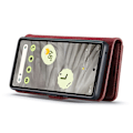Miniatyrbild 3 av 10: DG.MING 2-in-1 Magnet Wallet Google Pixel 7a Red
