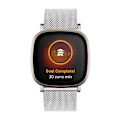 Pikkukuva 2 / 3: Milanese Mesh Armband Fitbit Versa 3/Sense Silver