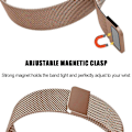 Miniatyrbillede 4 af 4: Milanese Loop Armbånd Fitbit Charge 3/4 Rose Guld