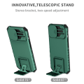 Pikkukuva 2 / 9: Kickstand-kuori iPhone 14 - Kameransuojaus Vihreä