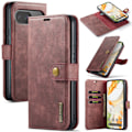 Miniatyrbild 1 av 10: DG.MING 2-in-1 Magnet Wallet Google Pixel 9 Red