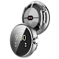Miniatyrbillede 7 af 7: Helt dækkende TPU-skal til Google Pixel Watch 3 41mm Sølv