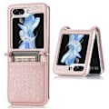 Miniatyrbillede 1 af 9: Slim Card Wallet Samsung Galaxy Z Flip 5 Rosa