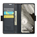 Pikkukuva 2 / 10: CaseMe Slim Lompakkokotelo RFID-suojalla Google Pixel 8 Musta