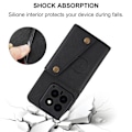 Miniatyrbillede 6 af 8: Etui med pung til Xiaomi 14 Pro Sort