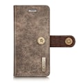 Pikkukuva 3 / 6: DG.MING 2-in-1 Magnet Plånbok iPhone 7/8/SE Ruskea
