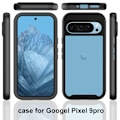 Miniatyrbild 5 av 5: 360 Full Cover Edge Case Google Pixel 9 Svart