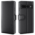 Pikkukuva 1 / 9: Aito nahkakotelo Google Pixel 7 Prolle, musta