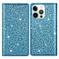 Miniatyrbillede 1 af 7: Glitter Pungetui iPhone 13 Pro Blå