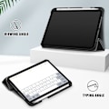 Pikkukuva 4 / 10: iPad Mini 6. sukupolvi (2021) Tri-Fold Kotelo Kynätelineellä Musta
